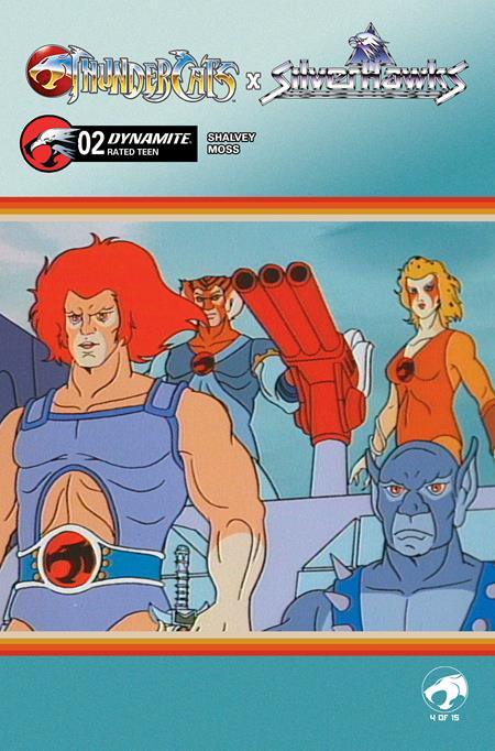 Thundercats X Silverhawks #2 Cvr E Animation Art Var ---- 0326DE0716