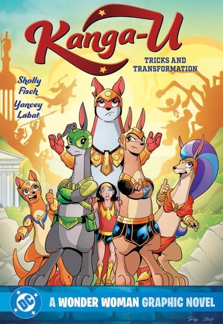 Kanga-U Tricks And Transformation A Wonder Woman Graphic Novel Tp
