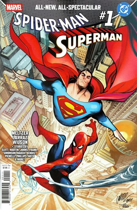 Df Marvel Dc Spider-Man Superman #1 Cgc Graded
