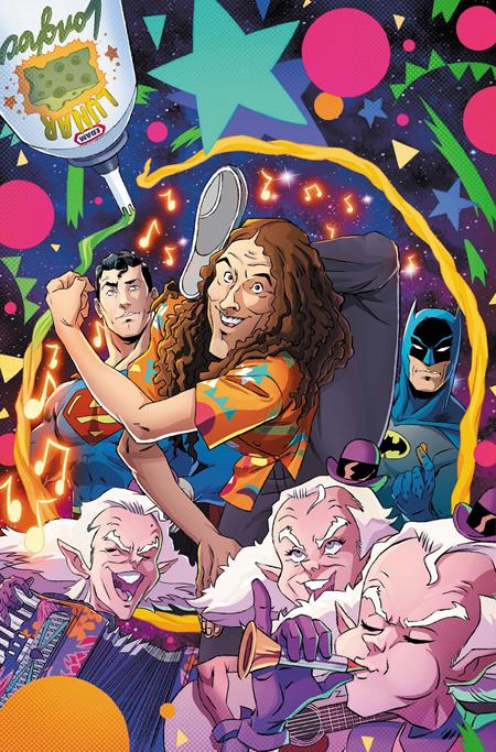 Batman Superman Weird Al Worlds Weirdest #1 (One Shot) Cvr A Dan Schoening