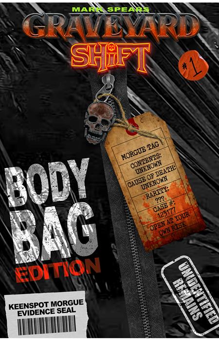 Mark Spears Graveyard Shift #1 Cvr D Mark Spears Body Bag Edition Blind Bag With Bonus Trading Card Var