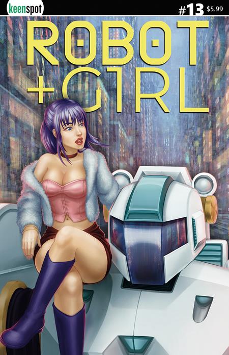 Robot + Girl #13 Cvr B Valery Kuts Var