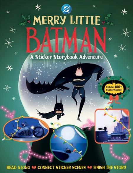 Merry Little Batman Tp A Sticker Storybook Adventure