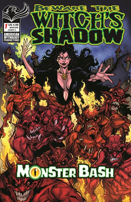 Beware The Witchs Shadow Monster Bash #1 Cvr A Puis Calzada (Mr)