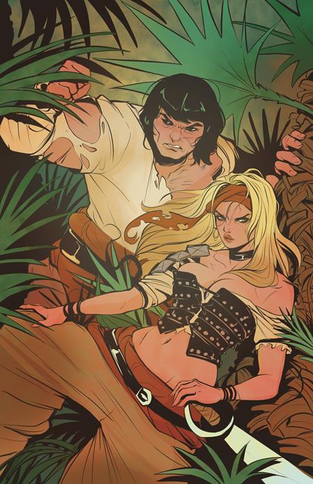 Conan The Barbarian #35 Cvr G Ashleigh Izienicki Virgin Cardstock Var (Mr)