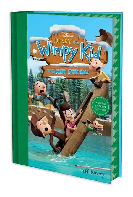 Diary Of A Wimpy Kid Illustrated Novel Hc Vol 03 The Last Straw (Special Disney+ Cover Collectors Edition)