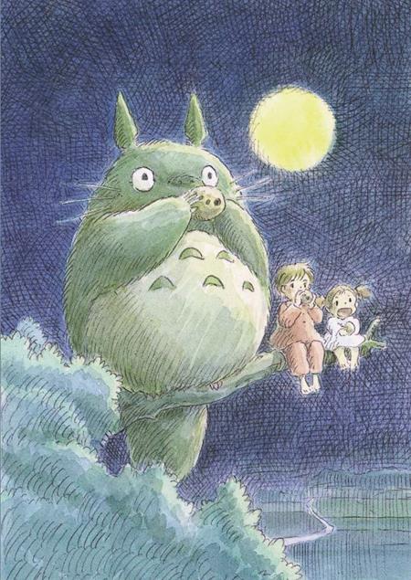 Studio Ghibli My Neighbor Totoro Journal Tp (Ocarina Under The Moon)