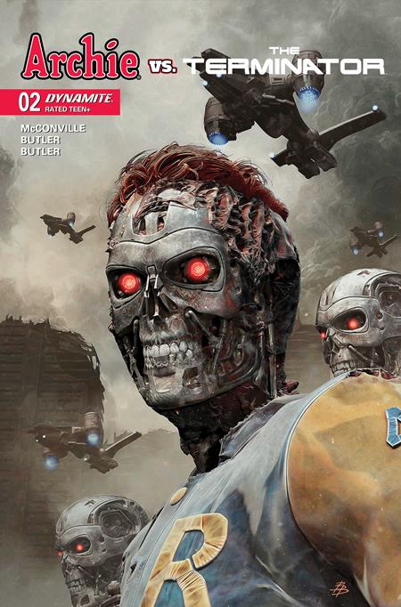 Archie Vs The Terminator #2 Cvr B Bjorn Barends Var
