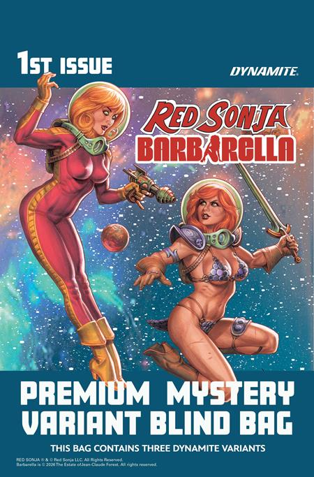 Red Sonja Barbarella #1 Cvr K Premium Mystery Blind Bag Var