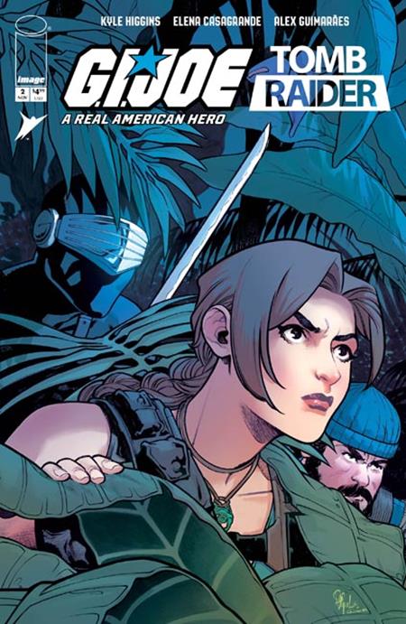 Gi Joe A Real American Hero Tomb Raider #2 (Of 5) Cvr A Elena Casagrande & Alex Guimaraes