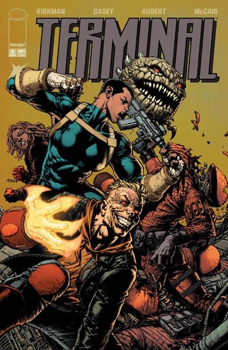 Terminal #5 Cvr B David Finch & Dave Mccaig Var (Mr)
