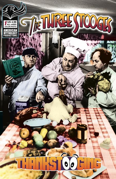 Three Stooges Thankstooging #1 (One Shot) Cvr C Color Photo Var