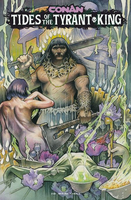 Conan The Barbarian Tides Of The Tyrant King #3 (Of 4) Cvr D John Baizley Var (Mr)
