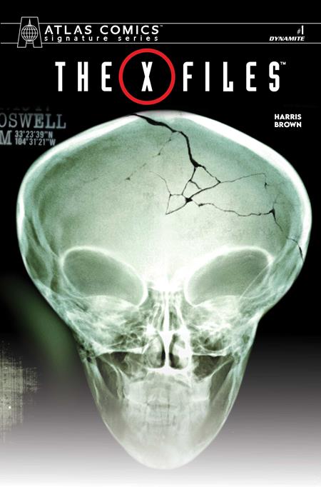 X Files (2026) #1 Cvr I Roswell Photo Atlas Edition Signed By Joe Harris Var