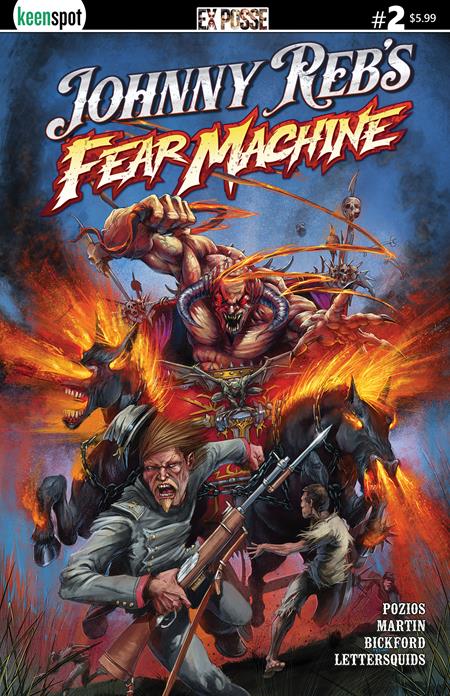 Johnny Rebs Fear Machine #2 Cvr A Toby Willsmer