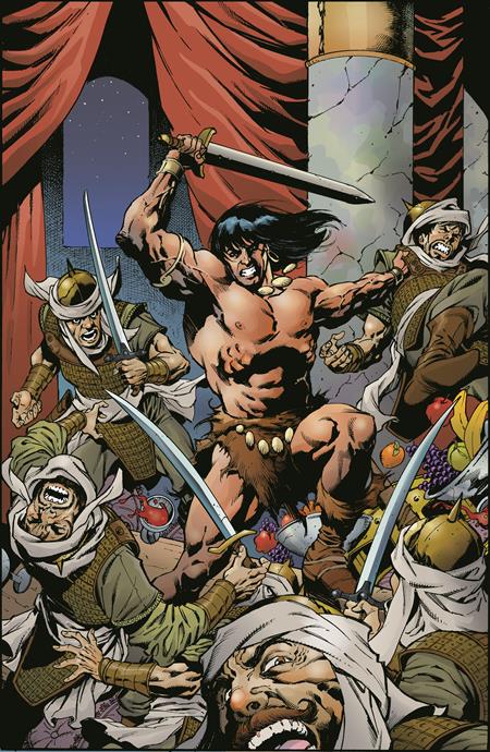 Conan The Barbarian #38 Cvr F Aaron Lopresti Virgin Cardstock Var (Mr)