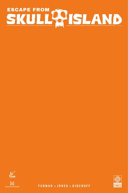 Escape From Skull Island #1 (Of 4) Cvr E Blank Sketch Var