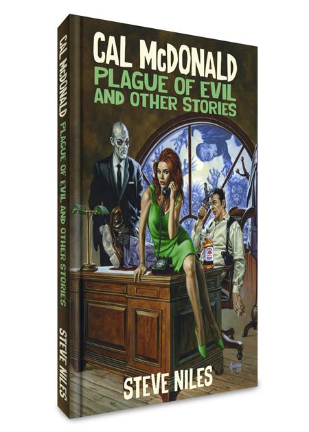 Cover of Cal Mcdonald HC Plague Of Evil And Other Stories, cover art by Joe Jusko