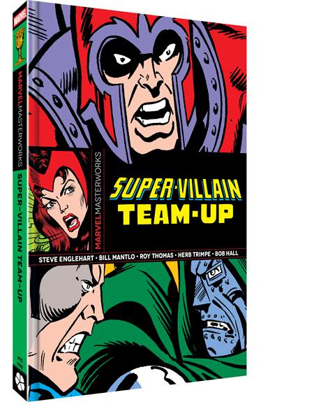 Cover of Marvel Masterworks Super-Villain Team-Up HC Vol 01 Various Clover Press Edition CVR, cover art by Various