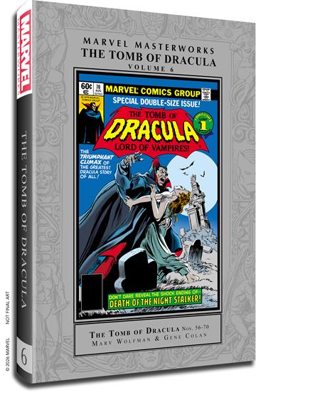 Cover of Marvel Masterworks Tomb Of Dracula HC Vol 06 Gene Colan Regular Edition, cover art by Gene Colan