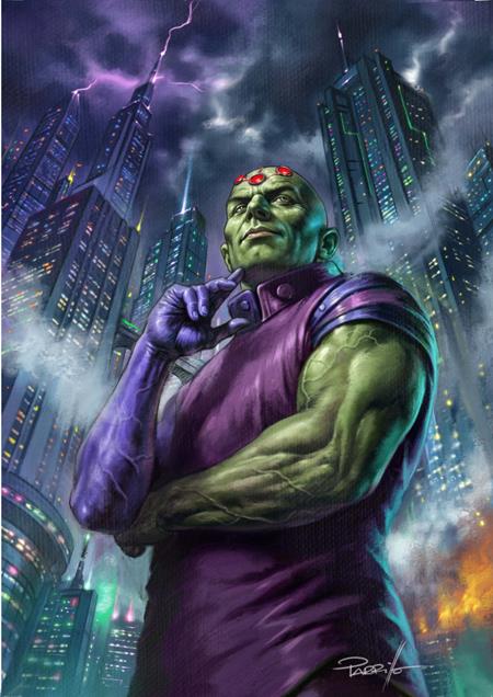 Cover of Legion Of Super-Heroes #5 CVR B Lucio Parrillo Card Stock VAR, cover art by Lucio Parrillo