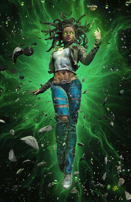 Cover of Absolute Green Lantern #22 CVR D Bjorn Barends Card Stock VAR, cover art by Bjorn Barends