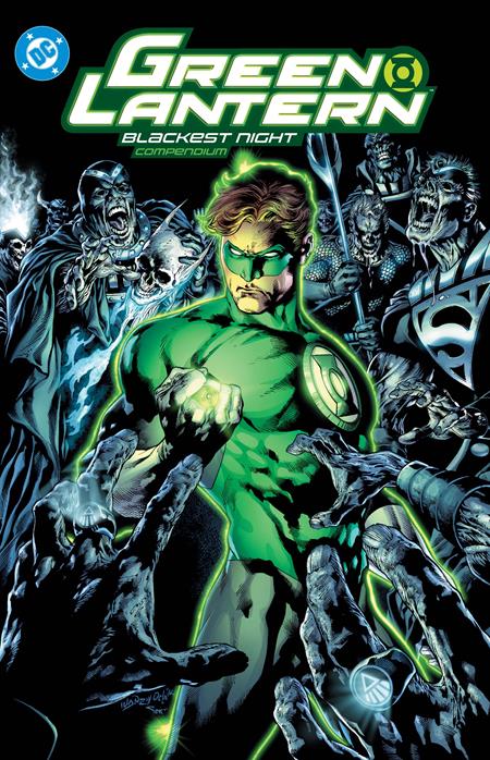 Cover of Green Lantern Blackest Night Compendium TP, cover art by Ivan Reis