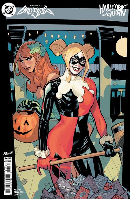 Cover of Df Harley Quinn #67 Variant Signed By Terry & Rachel Dodson, cover art by Terry Dodson, Rachel Dodson