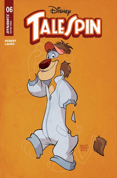 Cover of Talespin #6 CVR C Carlo Lauro Color Bleed VAR, cover art by Carlo Lauro Color Bleed