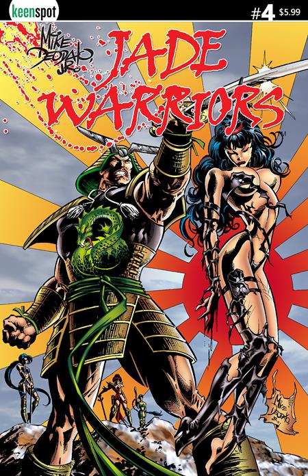 Cover of Jade Warriors #4 CVR A Mike Deodato Doomsday, cover art by Mike Deodato