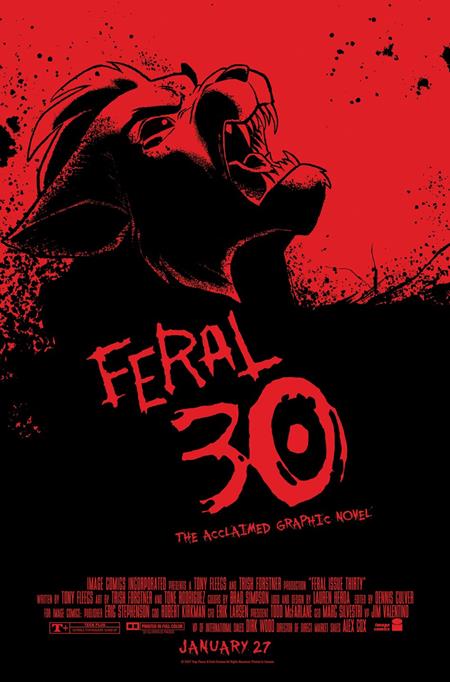 Cover of Feral #30 CVR B Tony Fleecs & Trish Forstner 30 Days Of Night Homage VAR, cover art by Tony Fleecs, Trish Forstner