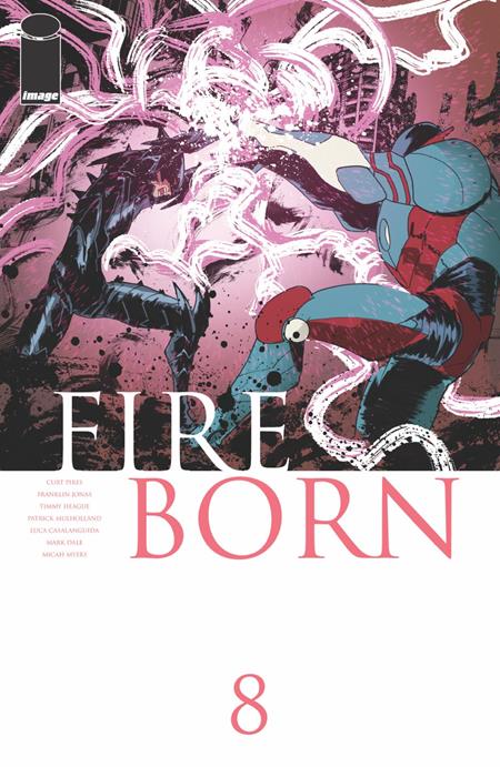 Cover of Fireborn #8 CVR B Patrick Mulholland Homage VAR, cover art by Patrick Mulholland