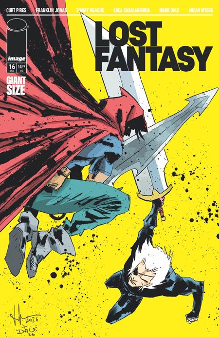 Cover of Lost Fantasy #16 CVR A Luca Casalanguida, cover art by Luca Casalanguida