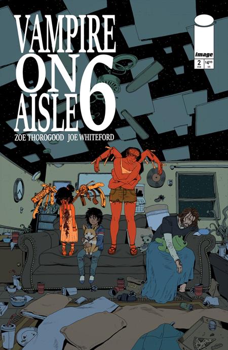 Cover of Vampire On Aisle 6 #2 (Of 3) CVR B Zoe Thorogood VAR (MR), cover art by Zoe Thorogood