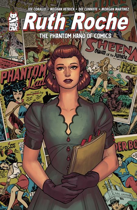 Cover of Ruth Roche TP The Phantom Hand Of Comics, cover art by Meghan Hetrick