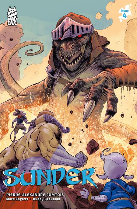 Cover of Sunder #4 CVR A Pierre Alexandre Comtois, cover art by Pierre-Alexandre Comtois