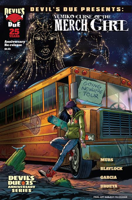 Cover of Devils Due Presents Yumiko Curse Of The Merch Girl (One Shot) CVR A Tim Seeley, cover art by Tim Seeley