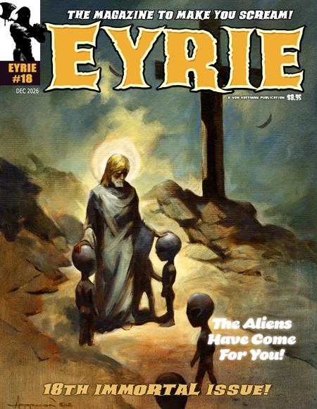 Cover of Eyrie Magazine #18 (MR), cover art by Mike Hoffman