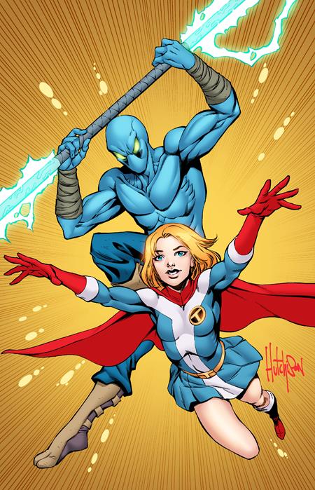 Cover of Tomorrow Girl X Zen Intergalactic Ninja #2 (Of 2) CVR B David Hutchison Virgin VAR, cover art by David Hutchison