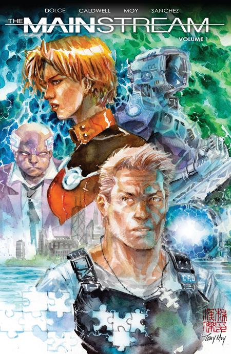 Cover of Mainstream TP, cover art by Tony Moy
