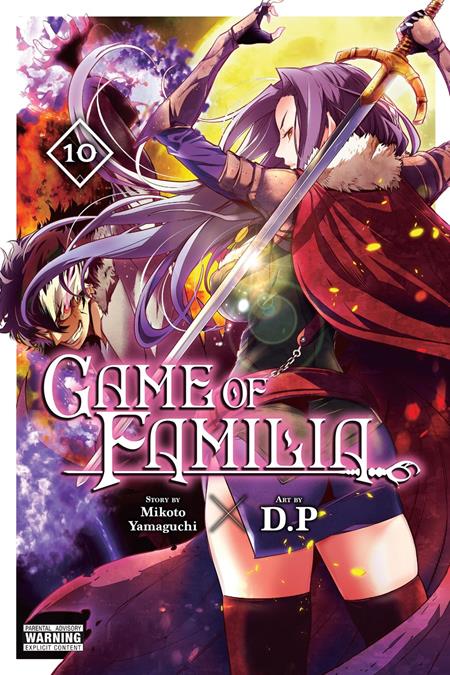 Cover of Game Of Familia TP Vol 10 (MR), cover art by D. P