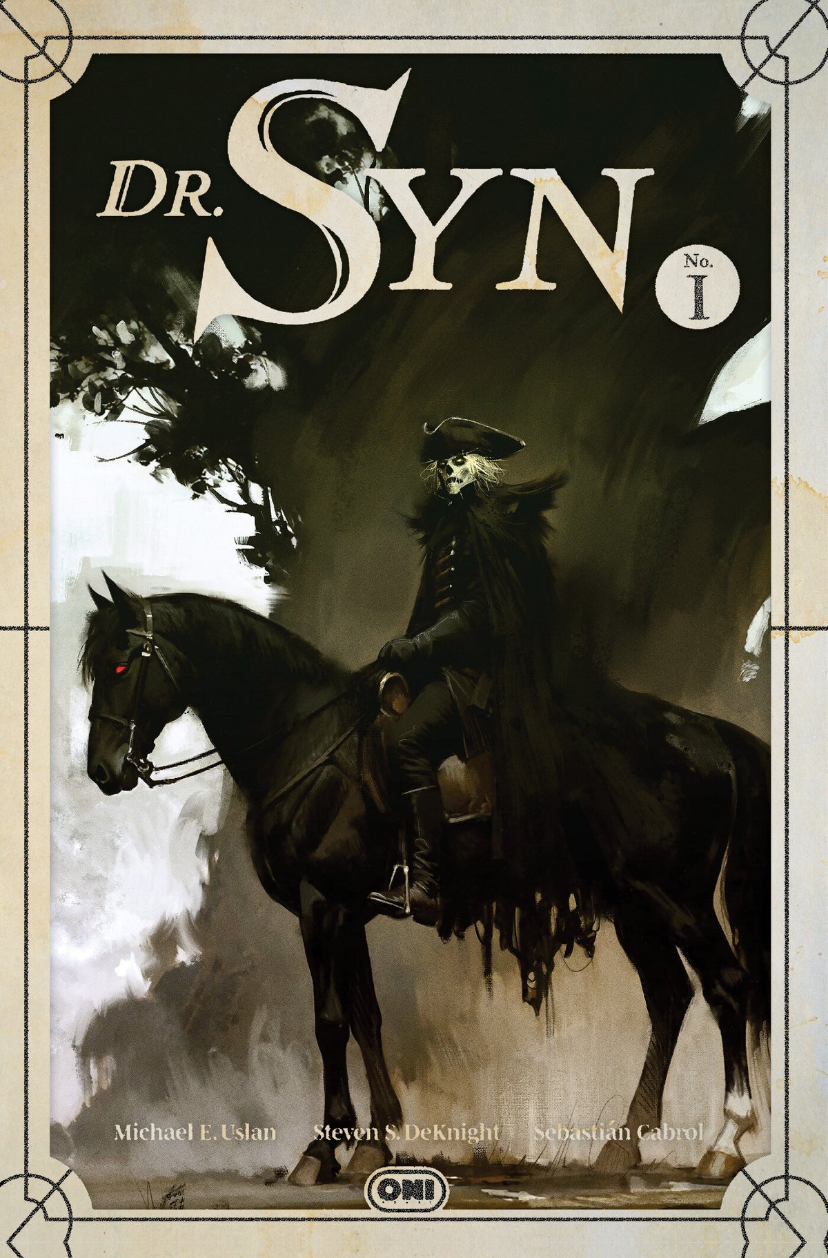 Cover of Dr Syn #1 Cover B Elia Bonetti Var, cover art by Elia Bonetti