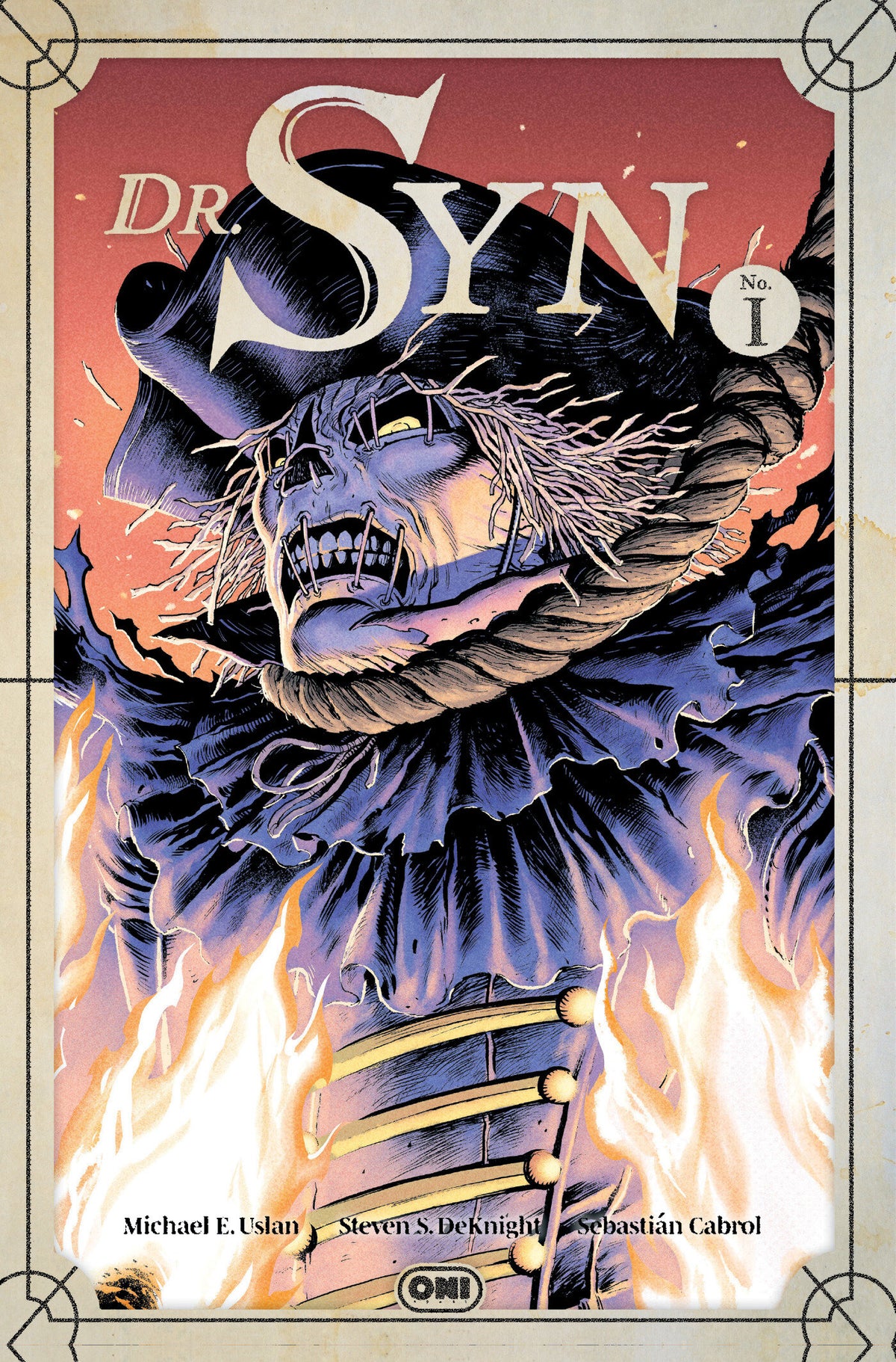 Cover of Dr Syn #1 Cover C Sebastián Cabrol Var, cover art by Sebastián Cabrol