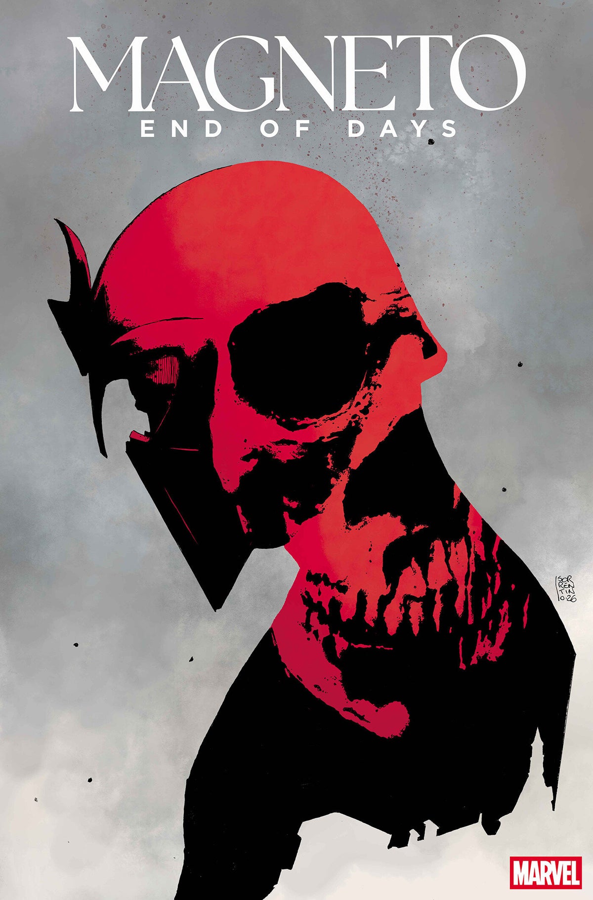 Cover of MAGNETO: END OF DAYS #1 COVER A, cover art by Andrea Sorrentino