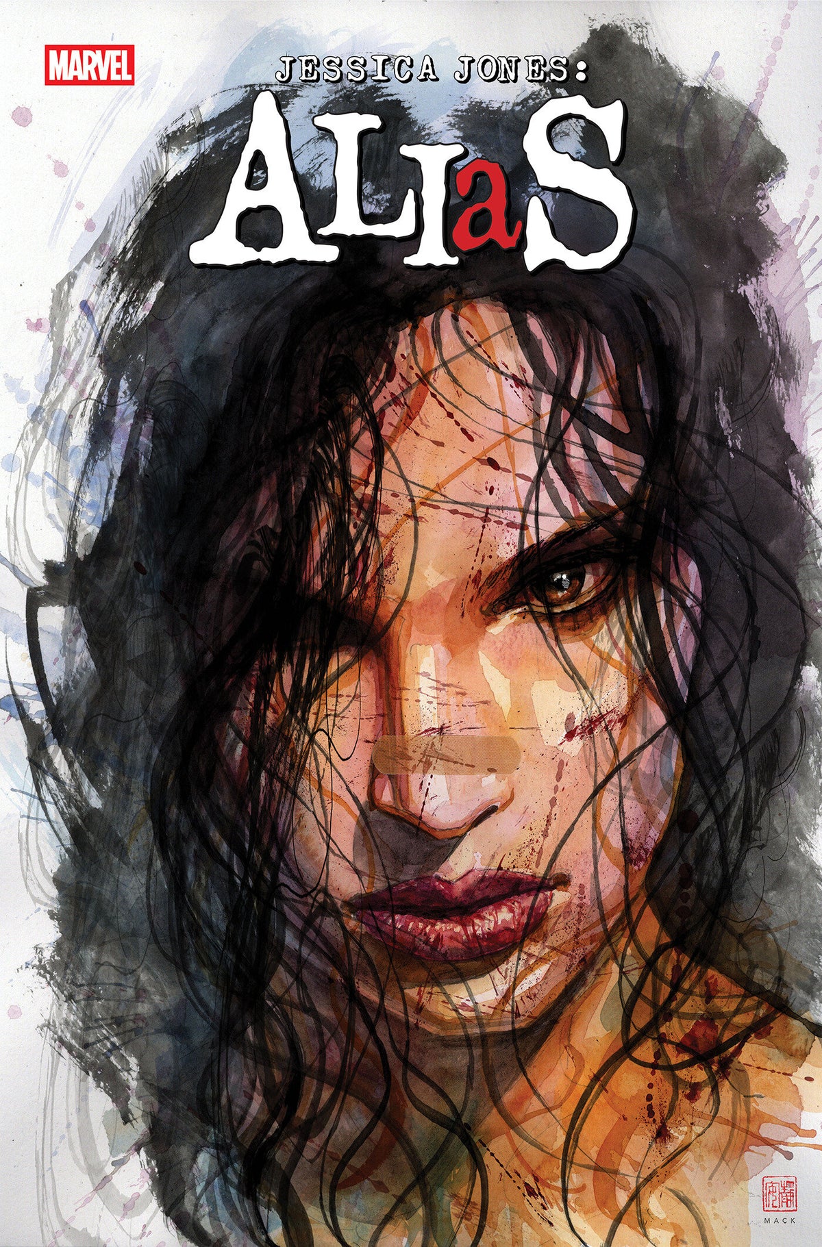 Cover of JESSICA JONES: ALIAS #2 COVER A, cover art by David Mack