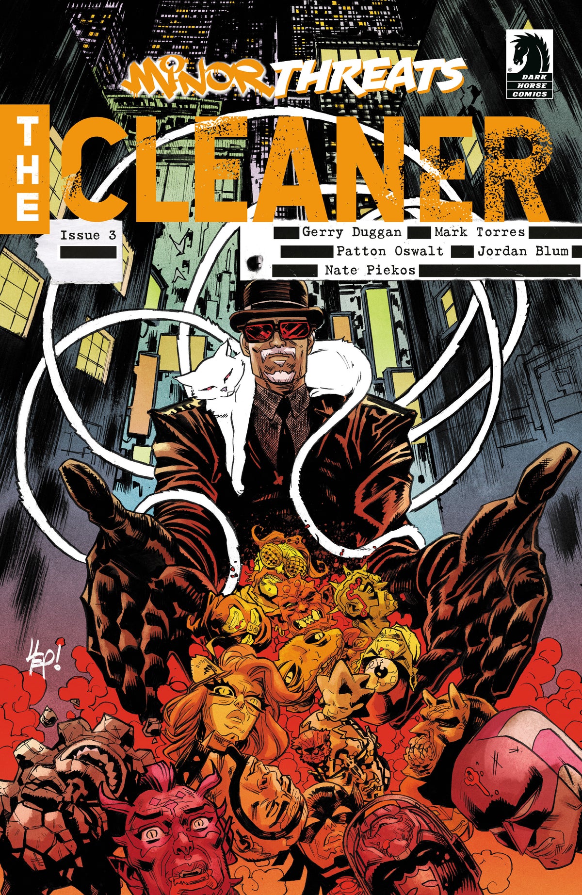 Cover of Minor Threats: The Cleaner #3 (CVR A) (Scott Hepburn), cover art by Scott Hepburn