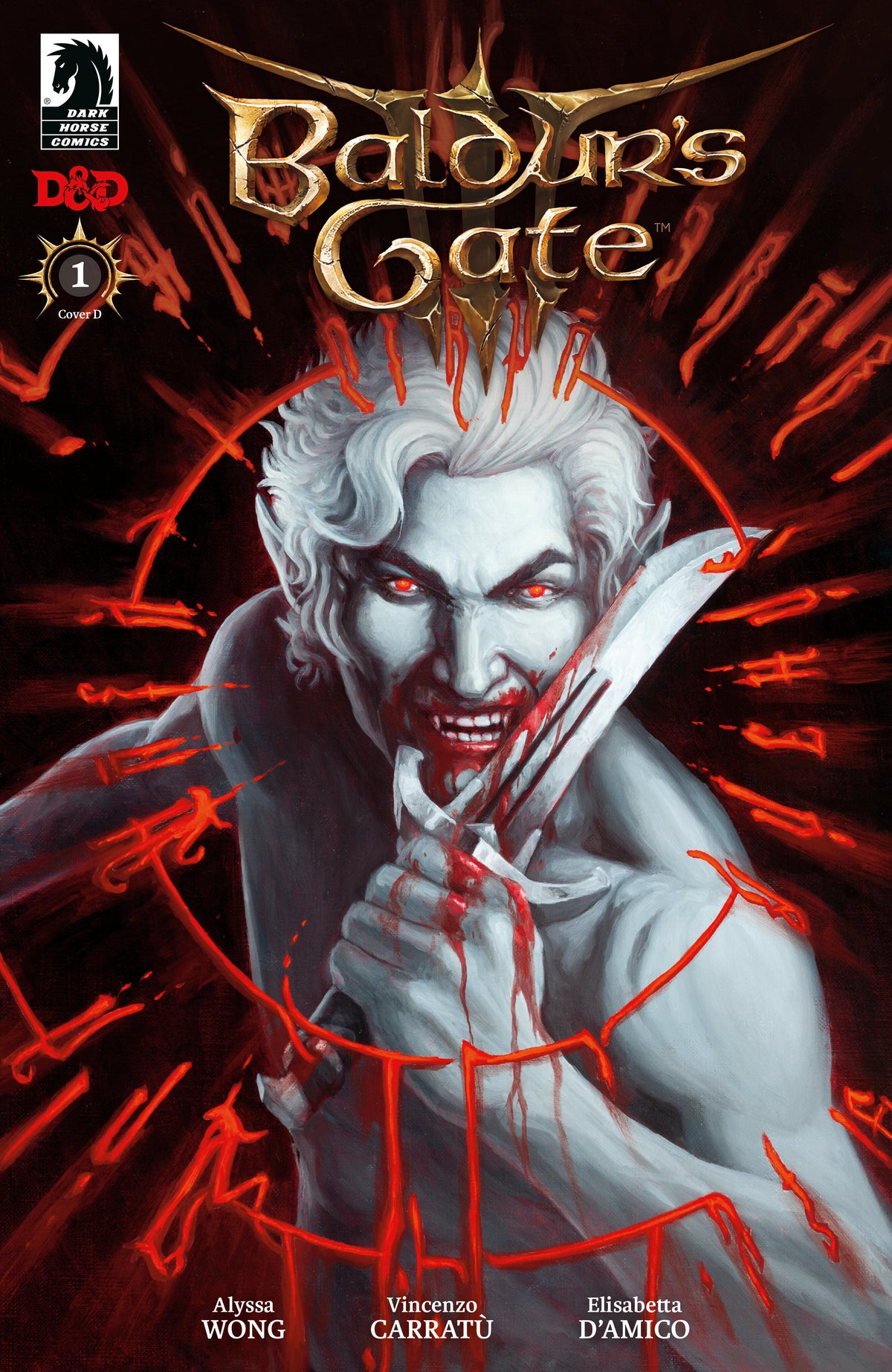 Cover of Baldur's Gate III #1 (CVR D) (Tyler Walpole), cover art by Tyler Walpole