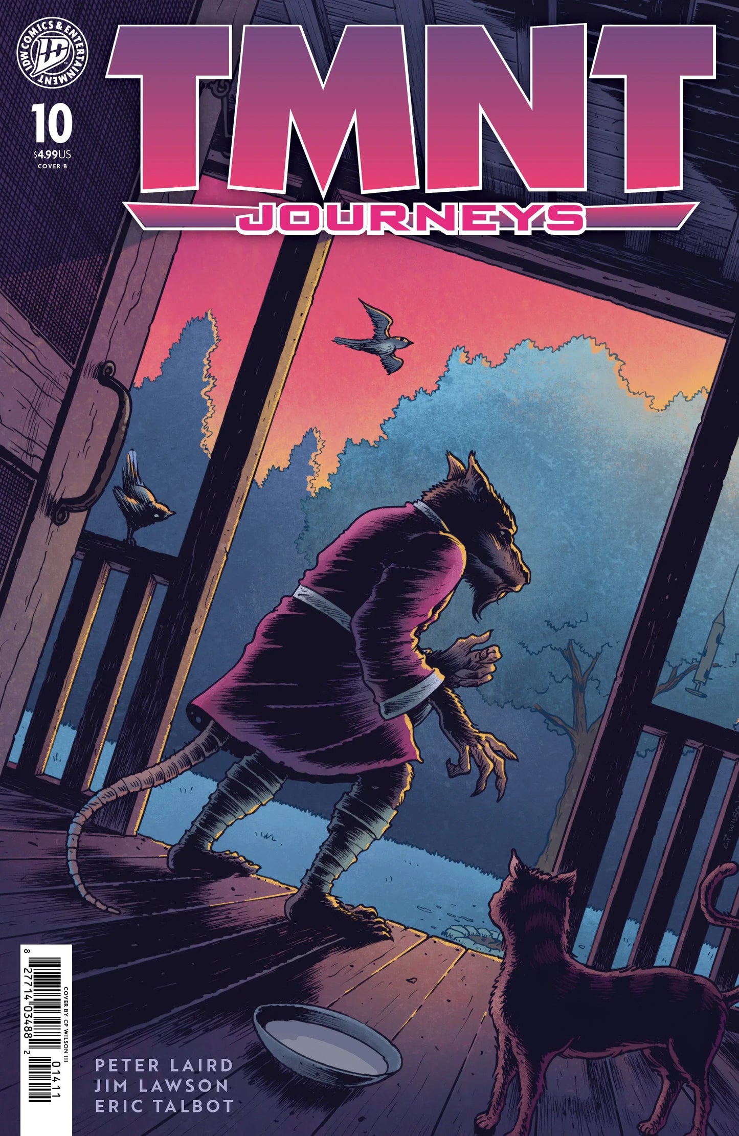 TMNT: Journeys #10 Variant B (Wilson III) ---- 82771403457801021