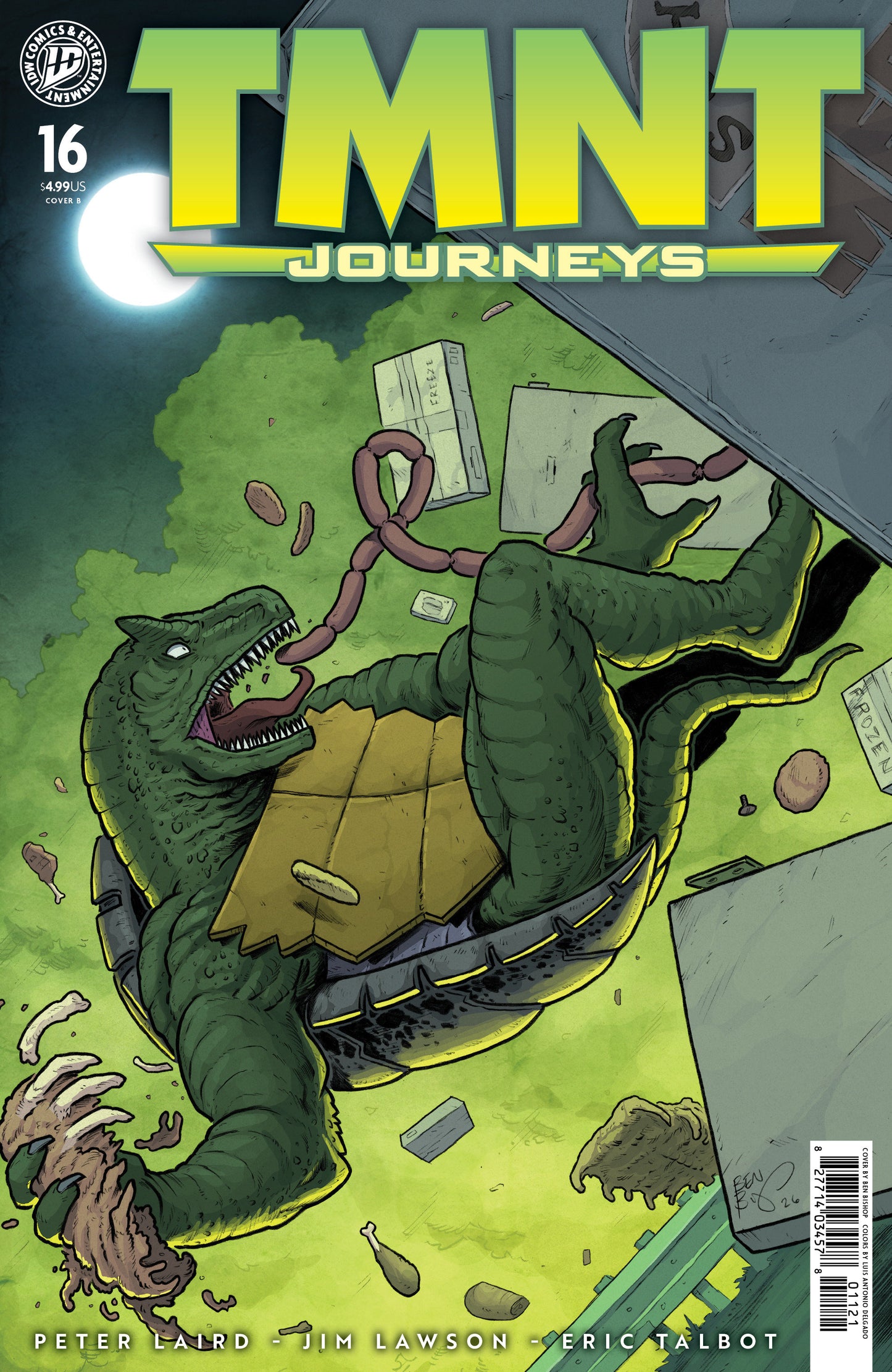 TMNT: Journeys #16 Variant B (Bishop)