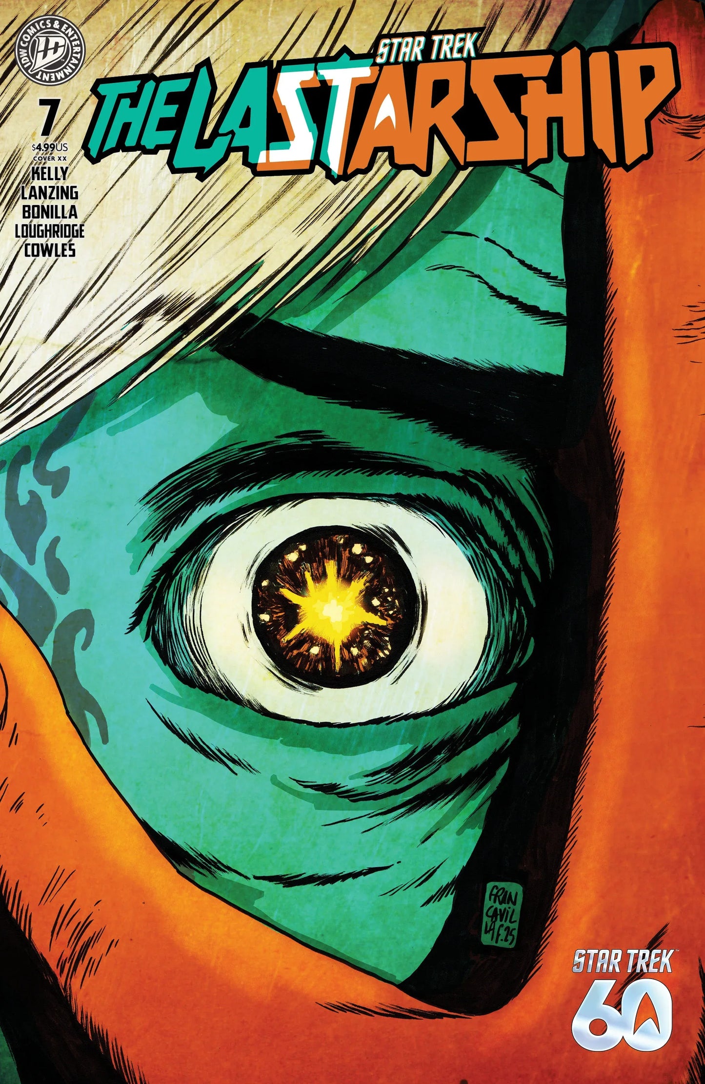 Star Trek: The Last Starship #7 Cover A (Francavilla) ---- 82771403458500711
